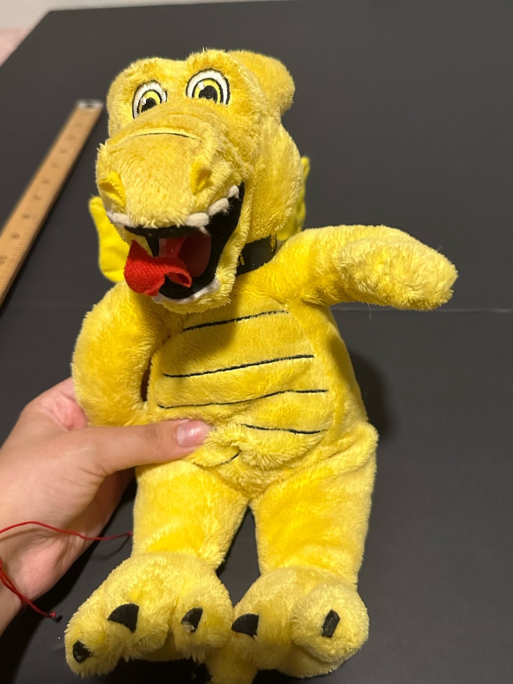 Promotional Yellow Plush Dragon Cambi Cambria